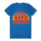 Classic PALM TREE FEST NAPA 2025 CREW TEE SHIRT - ADVENTURE BLUE