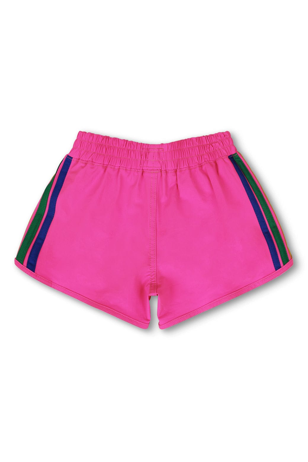 Classic 5 STRIPE KIDS FLEX JOGGER SHORT - NEON PINK