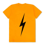 Classic LSU BOLT CREW TEE SHIRT - GOLD