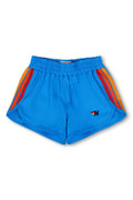 Classic 5 STRIPE KIDS FLEX JOGGER SHORT - NEON BLUE