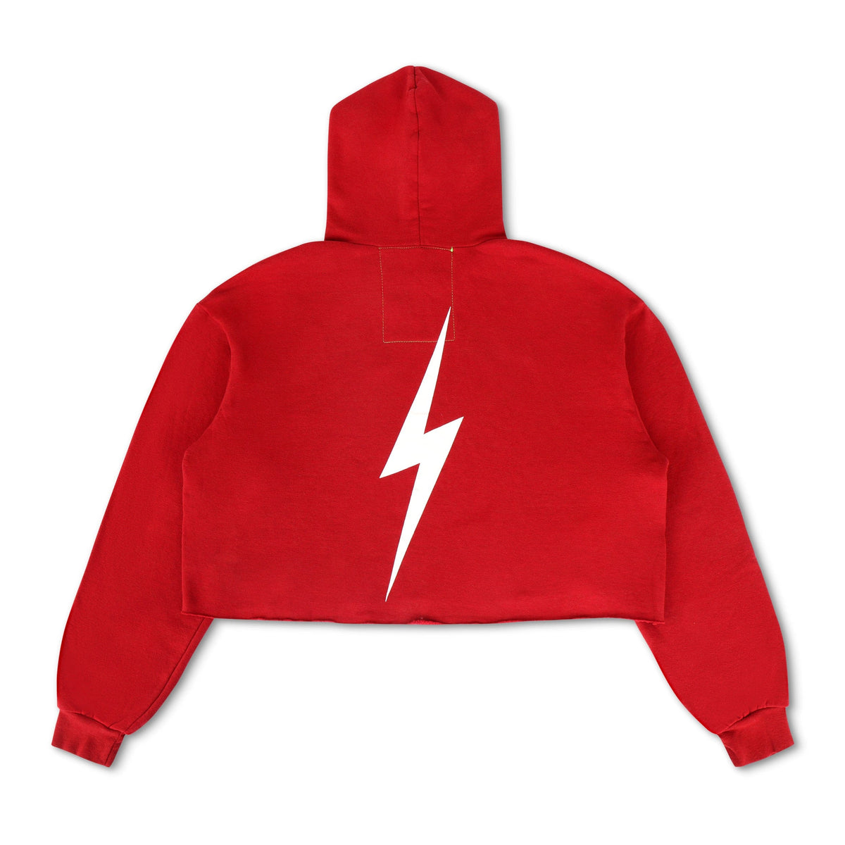 Classic UNIVERSITY OF ALABAMA CROPPED PULLOVER HOODIE - CRIMSON