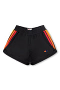 Classic 5 STRIPE KIDS FLEX JOGGER SHORT - BLACK