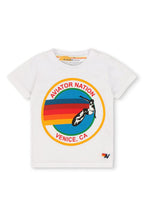 Classic KIDS AVIATOR NATION VENICE TEE - WHITE