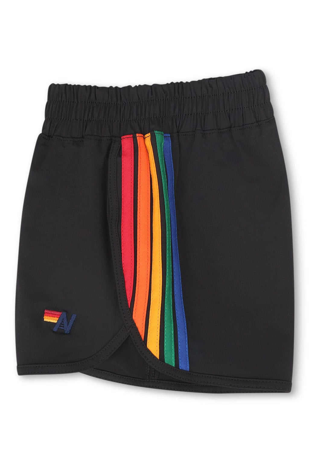 Classic 5 STRIPE KIDS FLEX JOGGER SHORT - BLACK