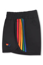 Classic 5 STRIPE KIDS FLEX JOGGER SHORT - BLACK