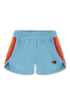 Classic KIDS 5 STRIPE FLEX JOGGER SHORT - SKY