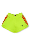 Classic KIDS 5 STRIPE FLEX JOGGER SHORT - NEON YELLOW