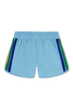 Classic KIDS 5 STRIPE FLEX JOGGER SHORT - SKY