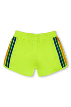 Classic KIDS 5 STRIPE FLEX JOGGER SHORT - NEON YELLOW