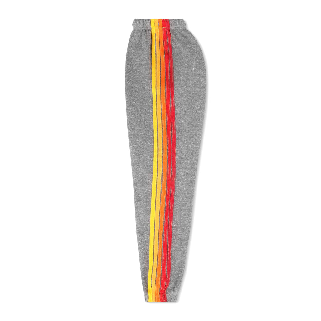 Classic UNIVERSITY OF SOUTHERN CALIFORNIA 5 STRIPE UNISEX SWEATPANTS - HEATHER GREY
