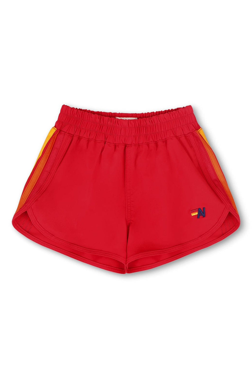 Classic 5 STRIPE KIDS FLEX JOGGER SHORT - RED