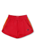Classic 5 STRIPE KIDS FLEX JOGGER SHORT - RED