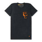 Classic UNIVERSITY OF TENNESSEE BOLT CREW TEE SHIRT - CHARCOAL