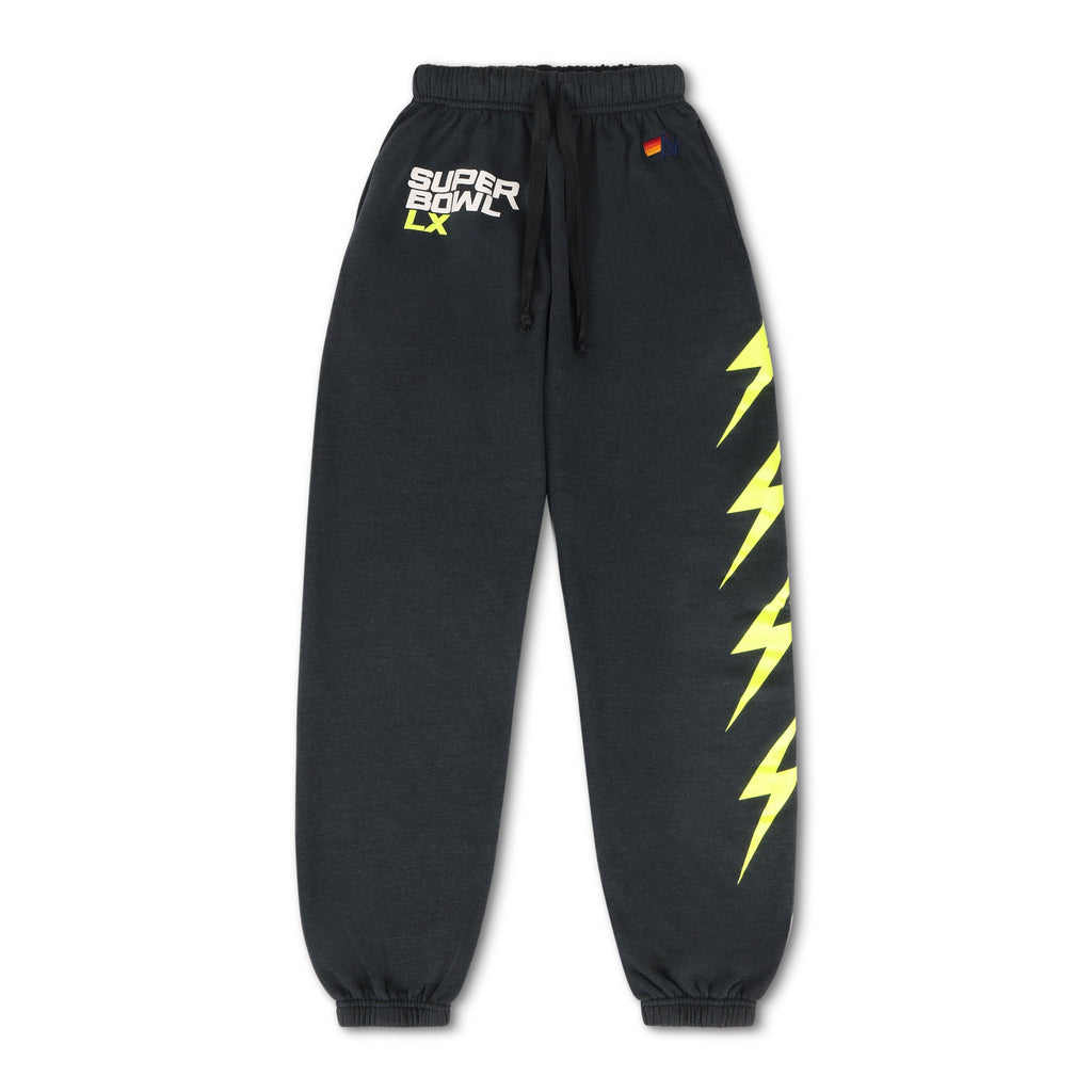 Classic SUPER BOWL 2026 BOLT UNISEX SWEATPANTS - CHARCOAL