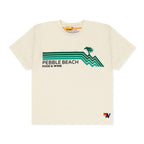 Classic PEBBLE BEACH FOOD & WINE 2026 BOYFRIEND TEE - VINTAGE WHITE