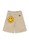 Classic SMILEY KIDS SWEATSHORTS - SAND