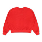 Classic NEW ENGLAND PATRIOTS HELMET RELAXED CREW SWEATSHIRT - FLASH RED