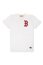 Classic RED SOX BOLT UNISEX CREW TEE - WHITE