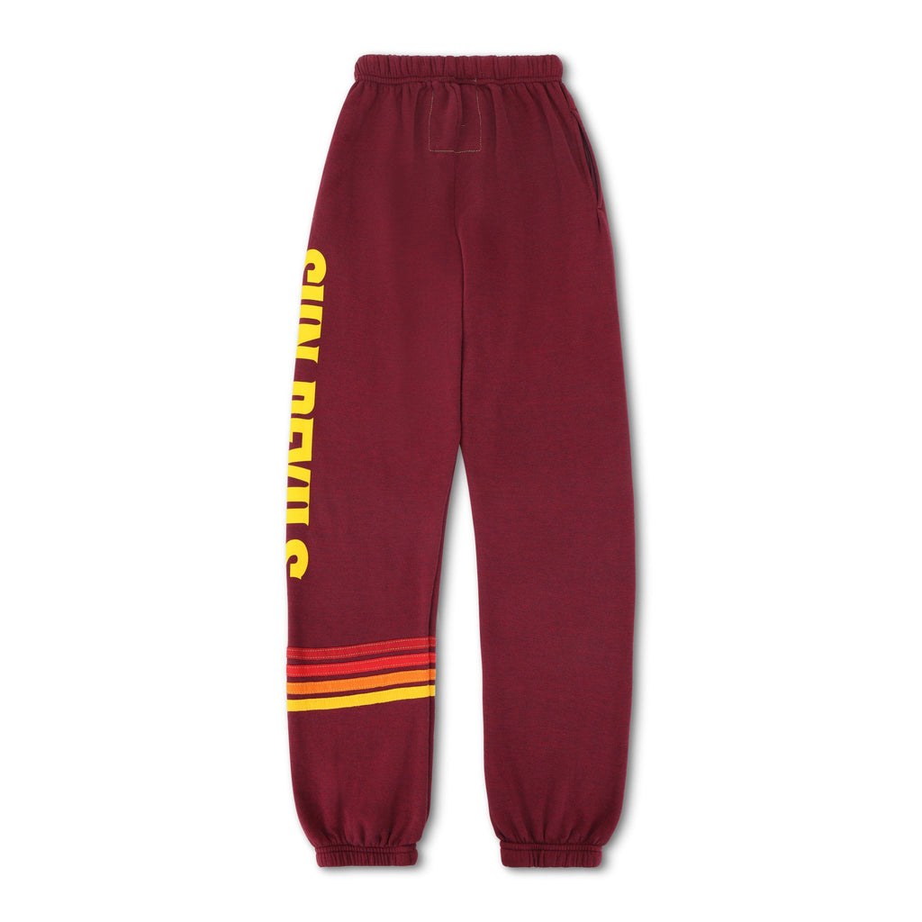 Classic ASU FORK UNISEX POCKET SWEATPANTS - MAROON