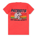 Classic NEW ENGLAND PATRIOTS HELMET CREW TEE SHIRT - FLASH RED