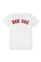 Classic RED SOX BOLT UNISEX CREW TEE - WHITE