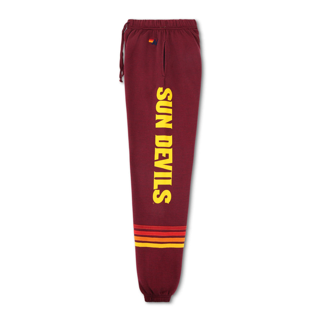 Classic ASU FORK UNISEX POCKET SWEATPANTS - MAROON
