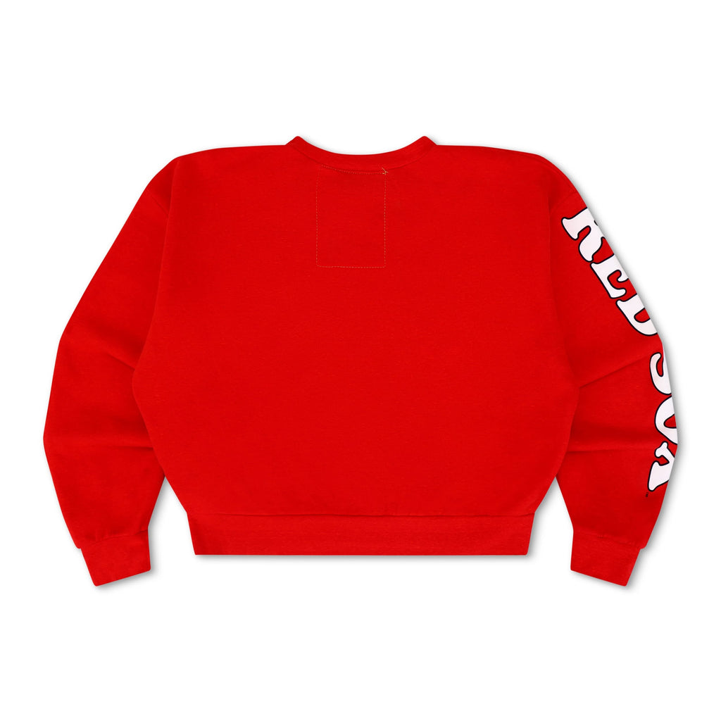 Classic BOSTON RED SOX 2026 RELAXED CREW SWEATSHIRT - RED