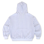 Classic LOS ANGELES DODGERS PINSTRIPE 2026 RELAXED PULLOVER HOODIE - WHITE BLUE