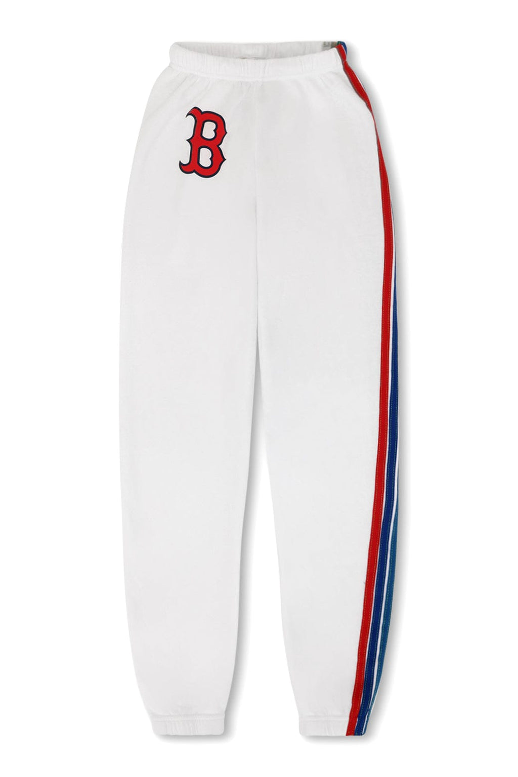 Classic BOSTON RED SOX 5 STRIPE SWEATPANTS - WHITE USA