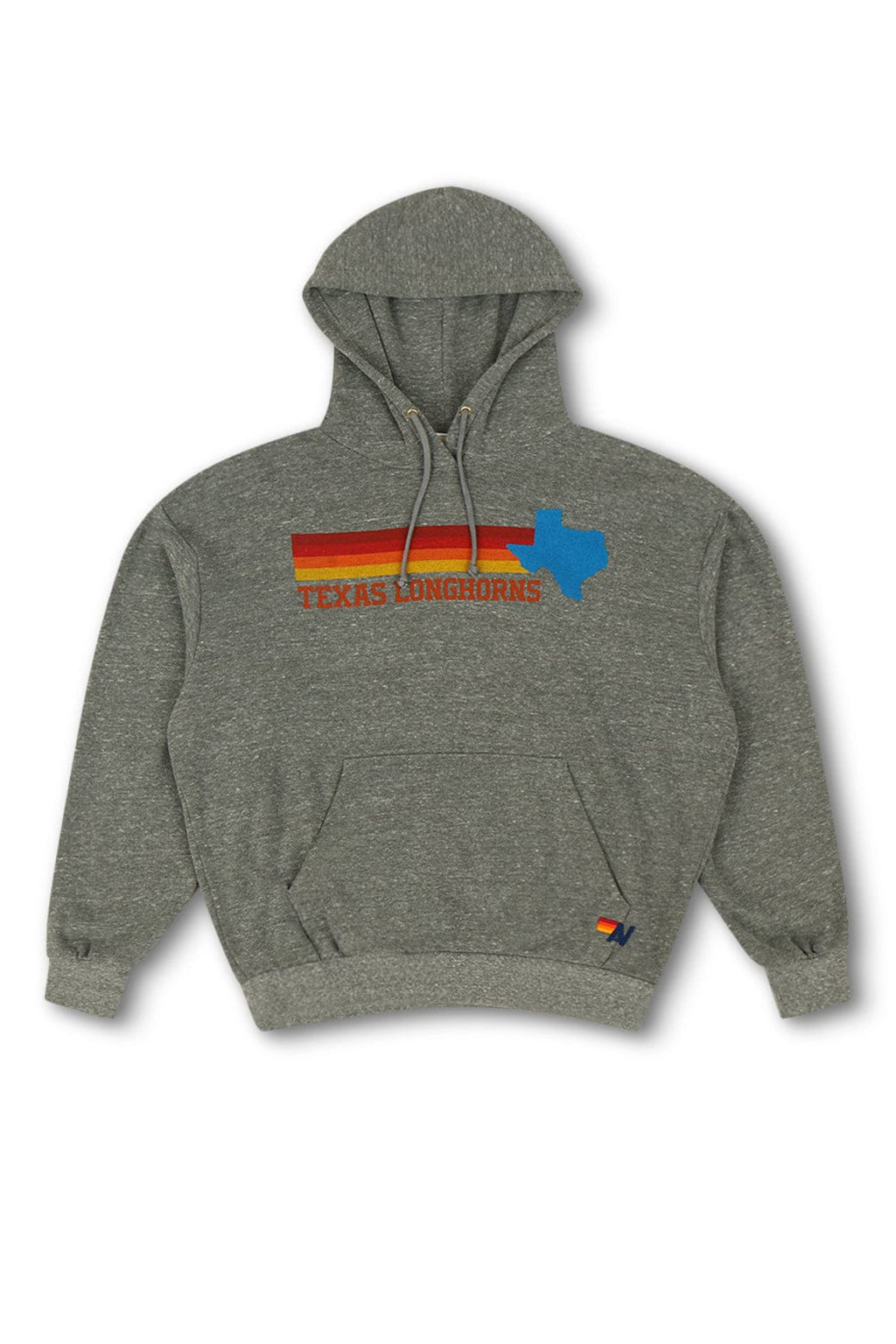Classic UNIVERSITY OF TEXAS STATE LOGO PULLOVER HOODIE RELAXED - HEATHER