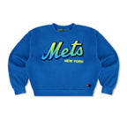Classic NY METS 2026 RELAXED CREW SWEATSHIRT - OCEAN
