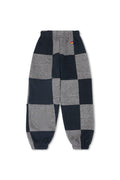 Classic KIDS CHECK QUILTED SWEATPANTS - HEATHER GREYCHARCOAL