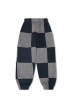 Classic KIDS CHECK QUILTED SWEATPANTS - HEATHER GREYCHARCOAL
