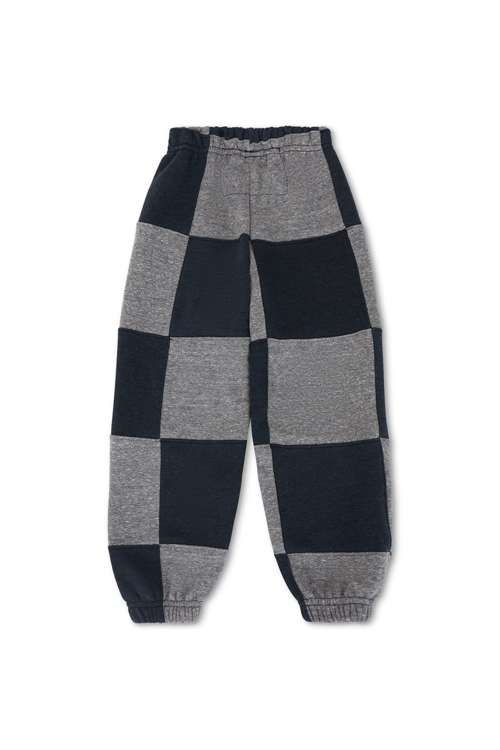 Classic KIDS CHECK QUILTED SWEATPANTS - HEATHER GREYCHARCOAL