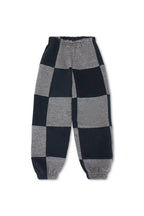 Classic KIDS CHECK QUILTED SWEATPANTS - HEATHER GREYCHARCOAL