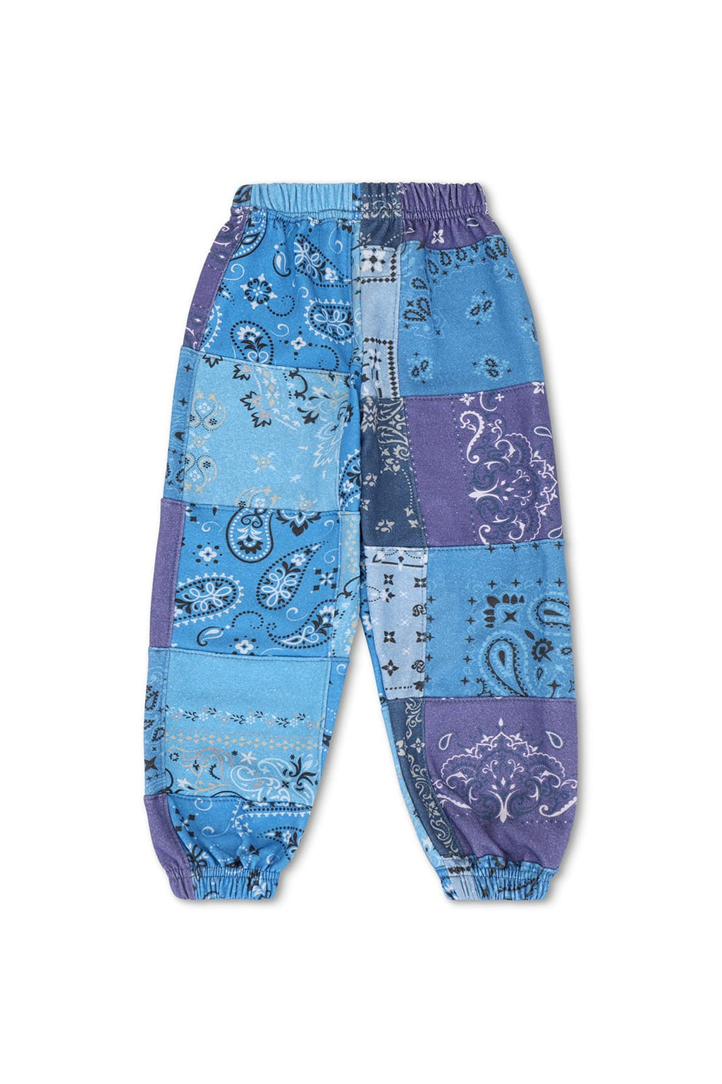 Classic KIDS BANDANA QUILTED SWEATPANTS - BLUE