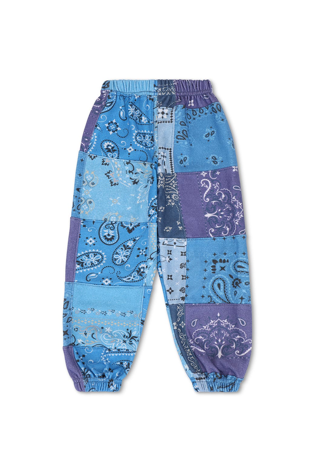 Classic KIDS BANDANA QUILTED SWEATPANTS - BLUE