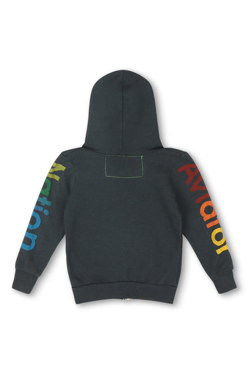 Classic KIDS AVIATOR NATION ASPEN ZIP HOODIE - CHARCOAL