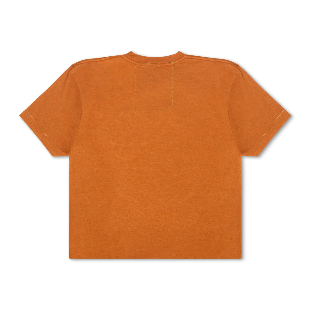 Classic UNIVERSITY OF TEXAS STATE LOGO BOYFRIEND TEE - BURNT ORANGE
