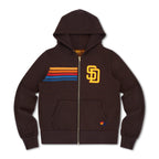 Classic SAN DIEGO PADRES 2026 ZIP HOODIE - BROWN