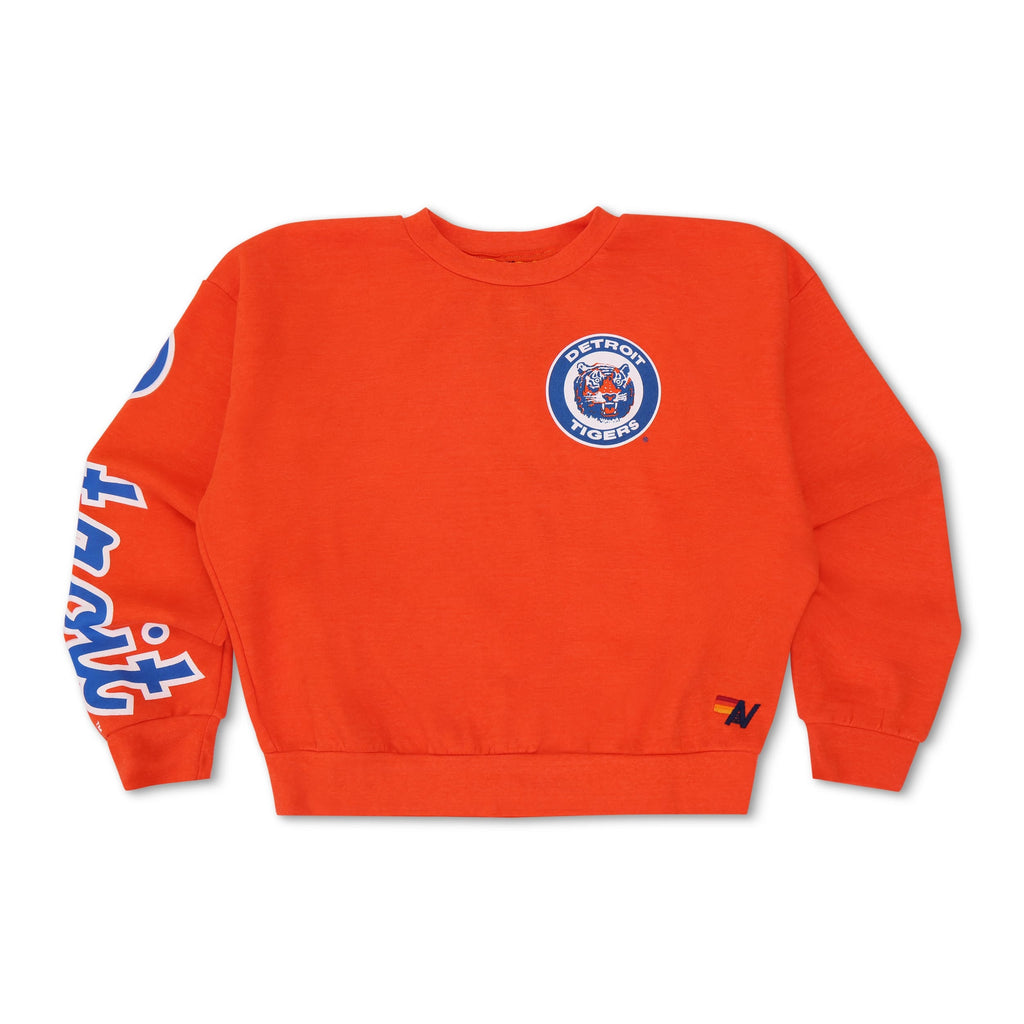 Classic DETROIT TIGERS 2026 RELAXED CREW SWEATSHIRT - ORANGE