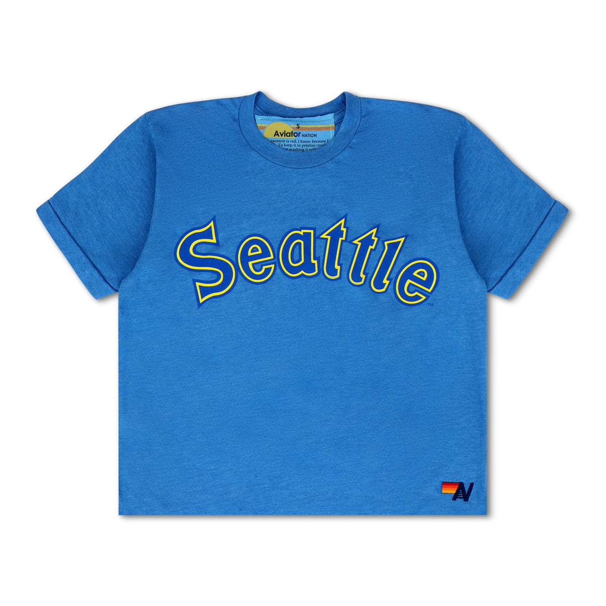 Classic SEATTLE MARINERS 2026 BOYFRIEND TEE - COBALT