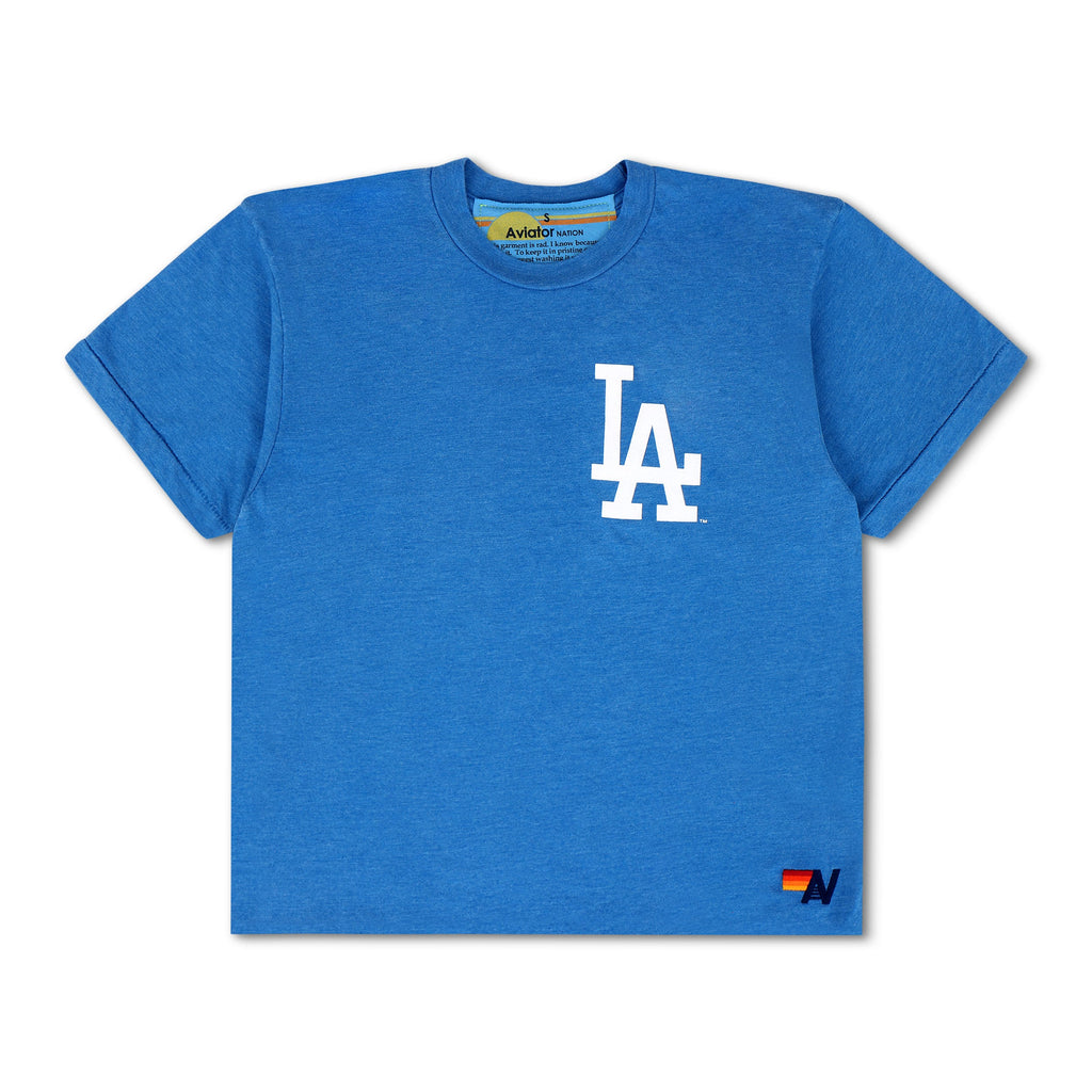 Classic LOS ANGELES DODGERS 2026 BOYFRIEND TEE - COBALT