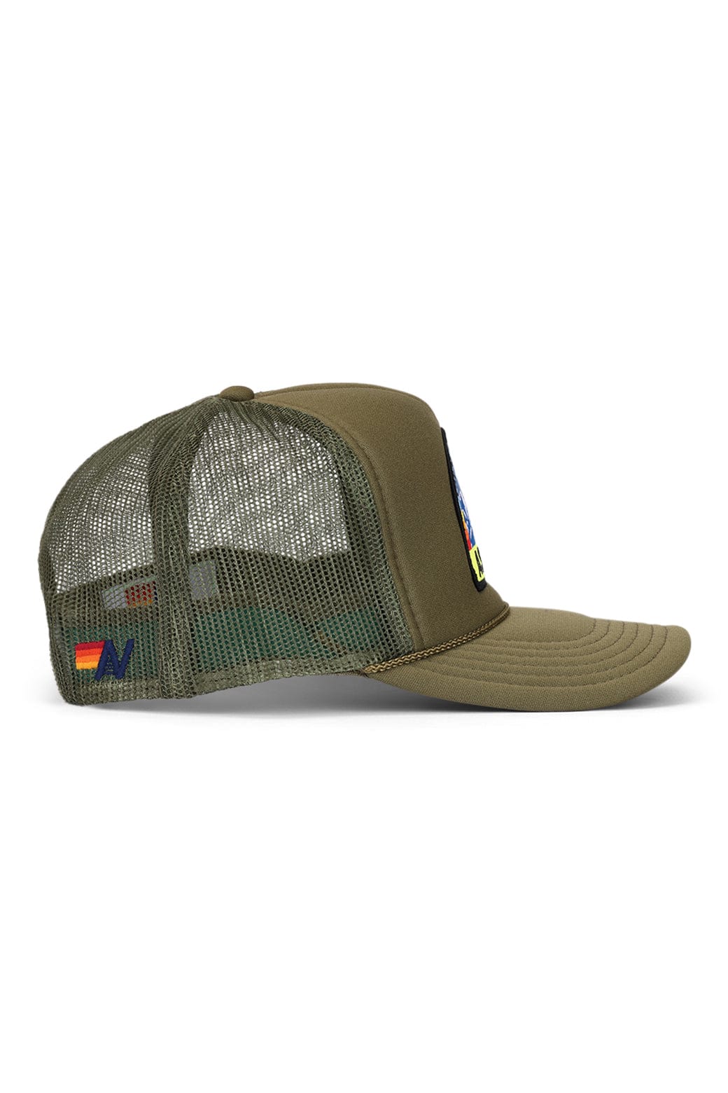 Classic PALM TREE FESTIVAL ASPEN 2026 VINTAGE LOW RISE TRUCKER - OLIVE
