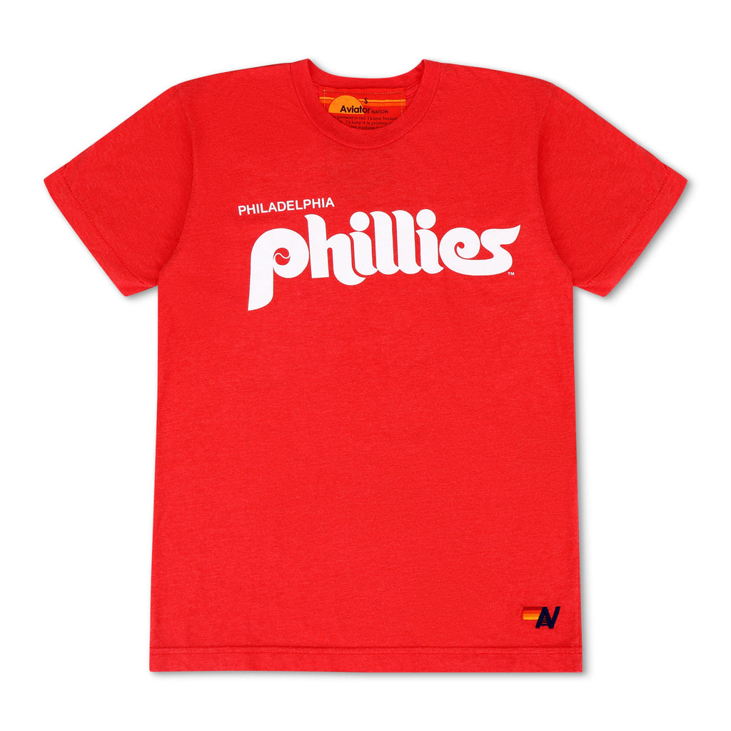 Classic PHILADELPHIA PHILLIES 2026 CREW TEE - RED