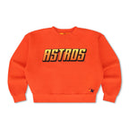 Classic HOUSTON ASTROS 2026 RELAXED CREW SWEATSHIRT - ORANGE