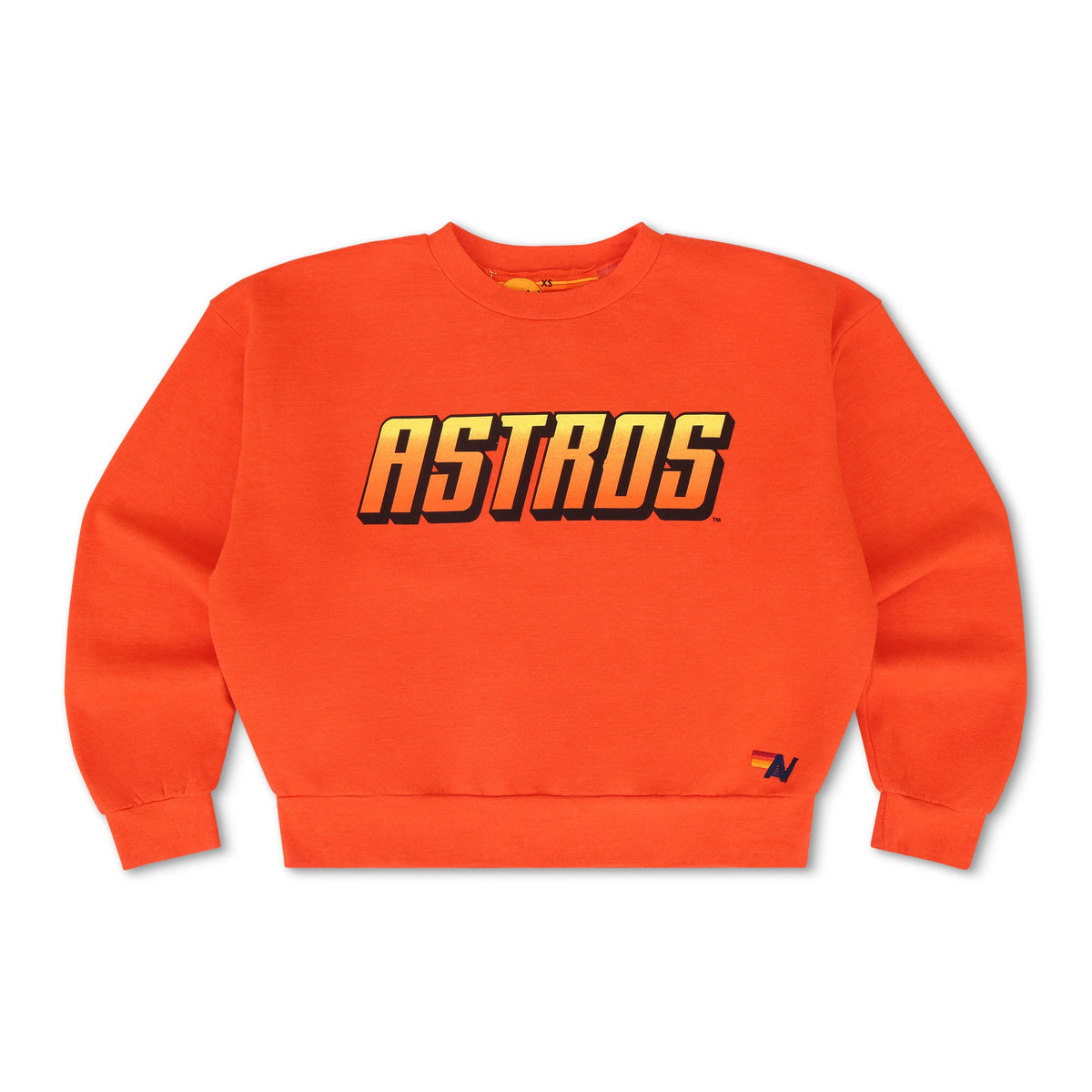 Classic HOUSTON ASTROS 2026 RELAXED CREW SWEATSHIRT - ORANGE