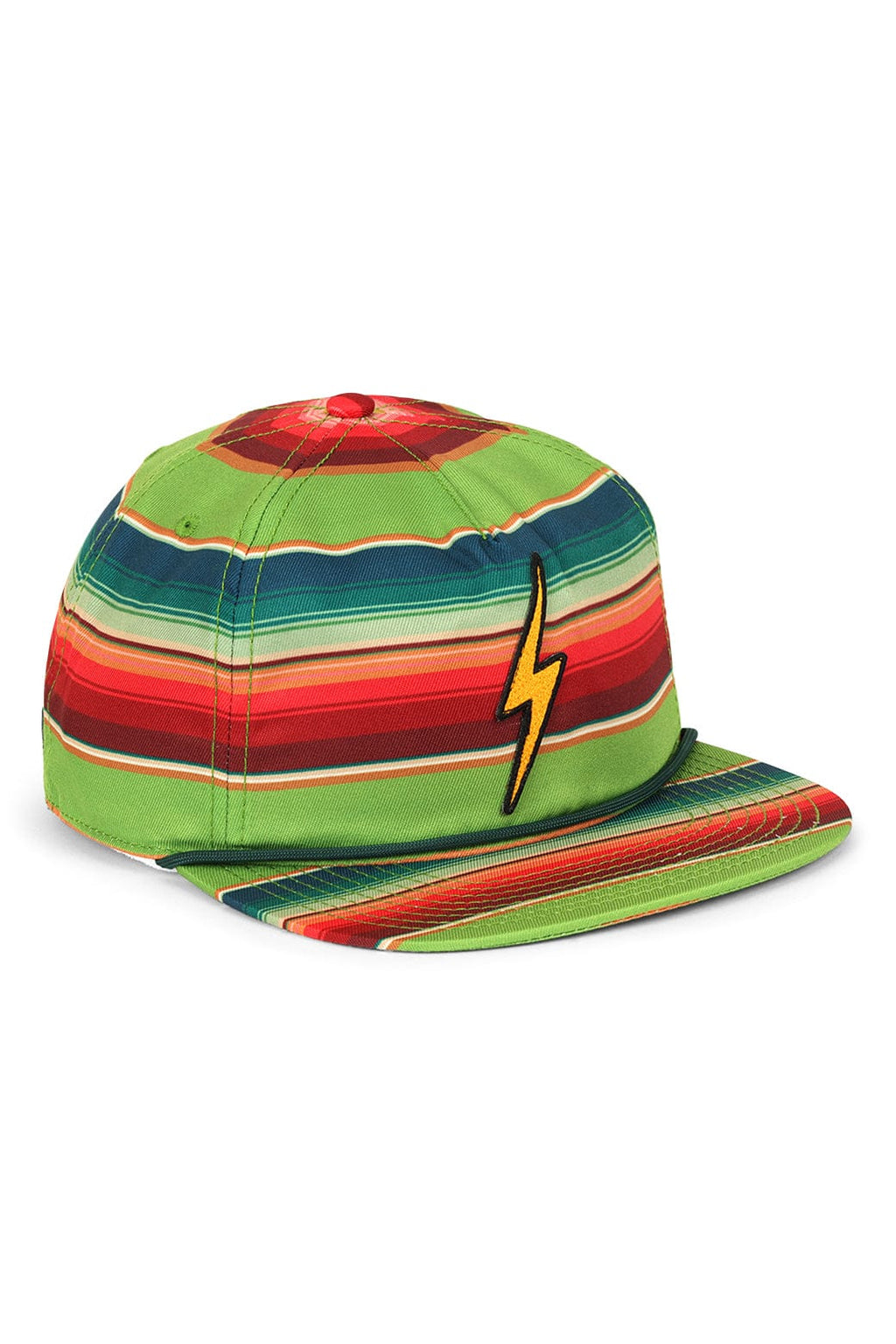 Classic VINTAGE BOLT TWILL LOW-RISE TULUM TRUCKER HAT - JUNGLE GREEN
