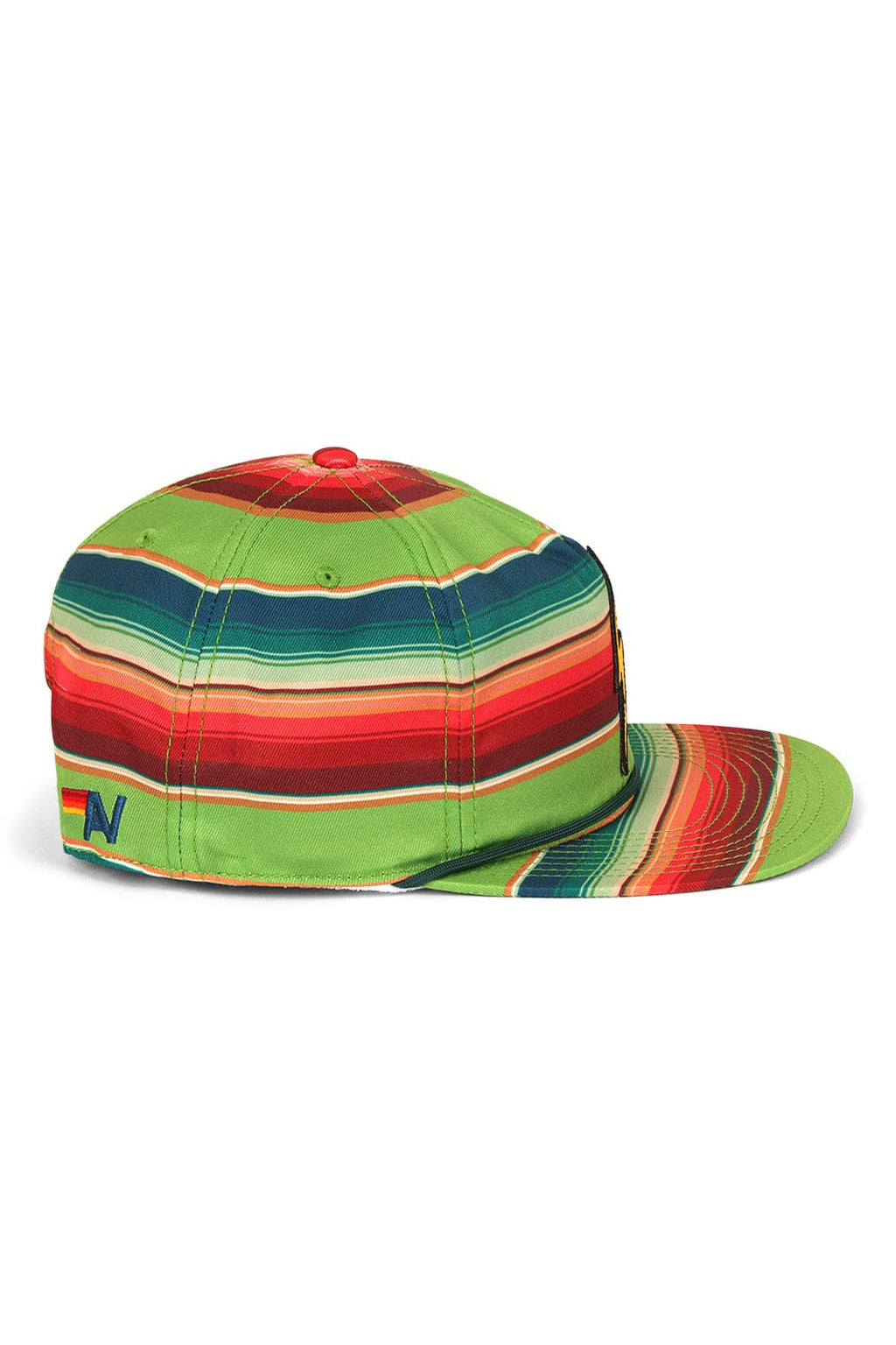 Classic VINTAGE BOLT TWILL LOW-RISE TULUM TRUCKER HAT - JUNGLE GREEN