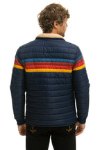 Classic 4 STRIPE JACKET - NAVY